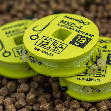 Matrix MXC-4 X Strong Bait Band Rigs 45cm /18ins