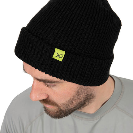Matrix Thinsulate Beanie Hat - Black