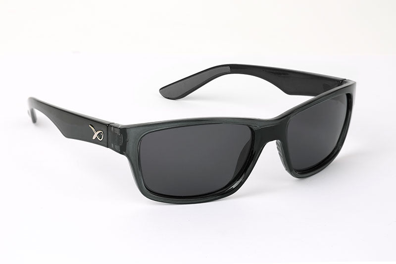 Matrix Wraps Trans Black Frame Grey Lenses