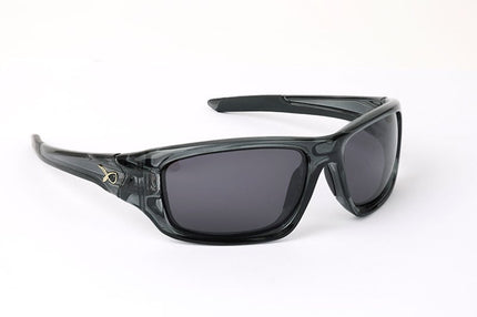 Matrix Wraps Trans Black Frame Grey Lenses