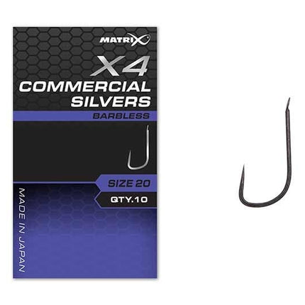 Matrix X4 Commercial Silvers Hooks