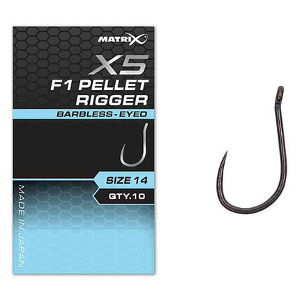 Matrix X5 F1 Pellet Rigger Hooks
