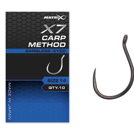 Matrix X7 Carp Method Hooks