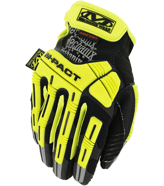 Mechanix Wear HI-VIZ M-Pact D5 -Fluorescent Yellow