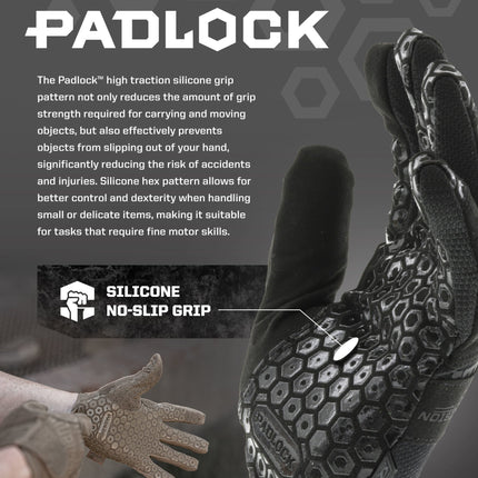 Mechanix Wear Precision Pro High Dexterity Grip Glove Covert - Black