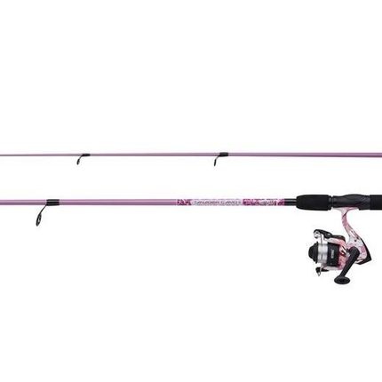 Mitchell Tanager Pink Camo II 242 10-30 Spin Combo