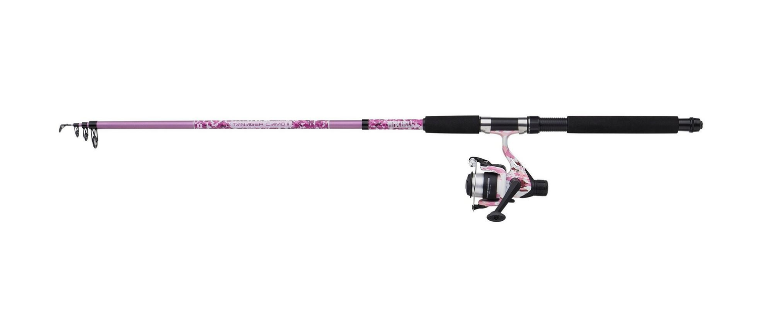 Mitchell Tanager Pink Camo II T210 7-20 Spin Combo