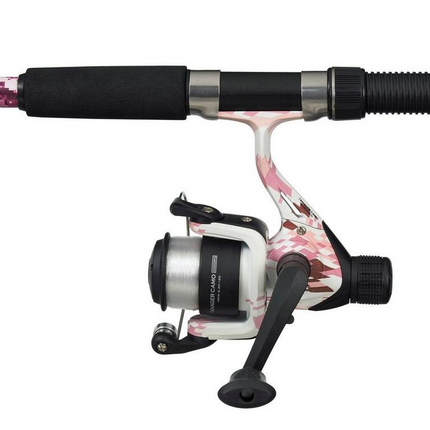 Mitchell Tanager Pink Camo II T240 10-30 Spin Combo