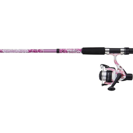 Mitchell Tanager Pink Camo II T240 10-30 Spin Combo