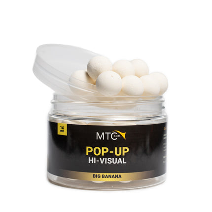 MTC Baits Big Banana Pop-Up Hi-Visual