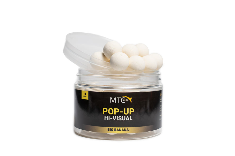 MTC Baits Big Banana Pop-Up Hi-Visual