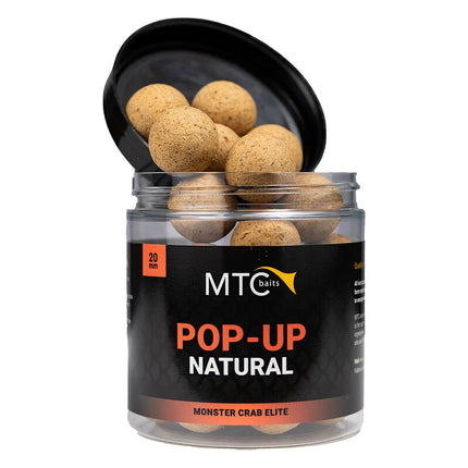MTC Baits Monster Crab Elite Pop-Up Natural