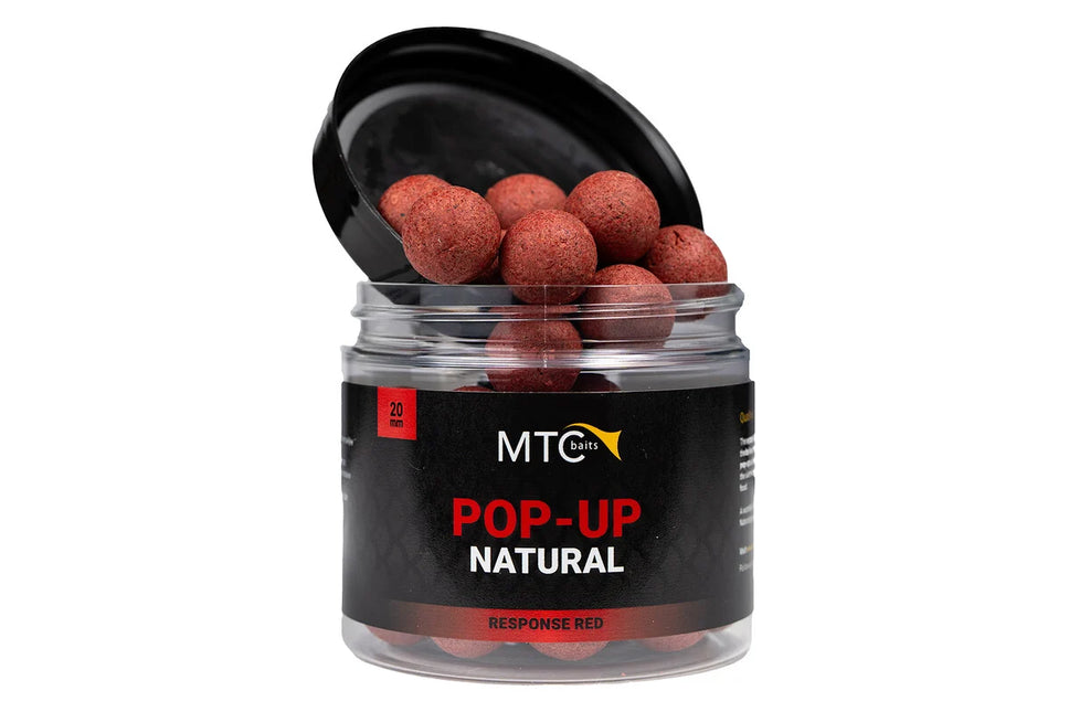 MTC Baits Response Red Pop-Up Natural