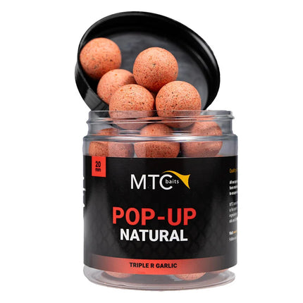 MTC Baits Triple R Garlic Pop-Up Natural