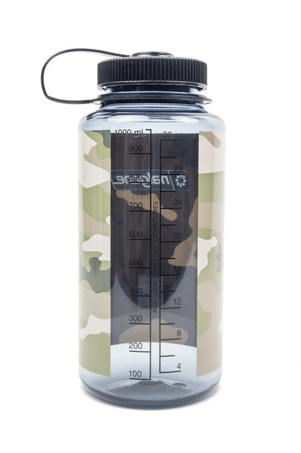 Wide-Mouth Sustain Water Bottle 1000ml  -  Camo