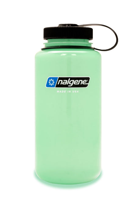 Wide-Mouth Sustain Water Bottle 1000ml - Glow Green