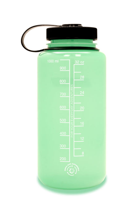 Wide-Mouth Sustain Water Bottle 1000ml - Glow Green