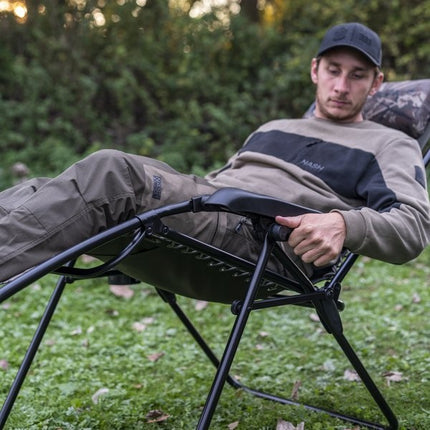 NASH Bank Life Hi Back Lounger Camo