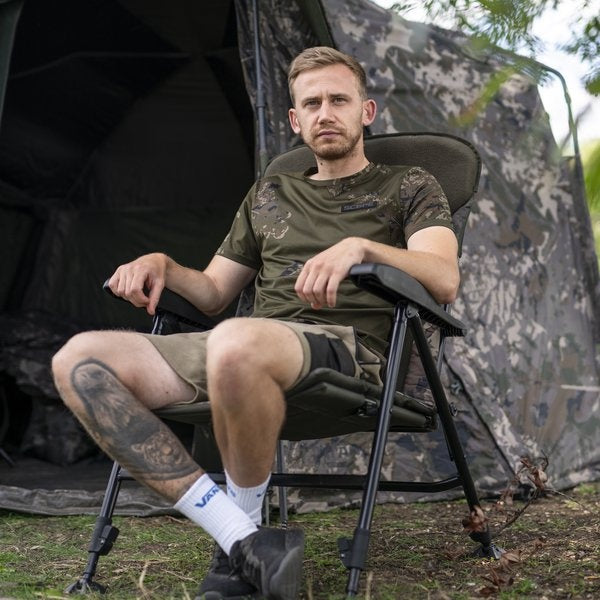 NASH Bank Life Reclining Chair Camo