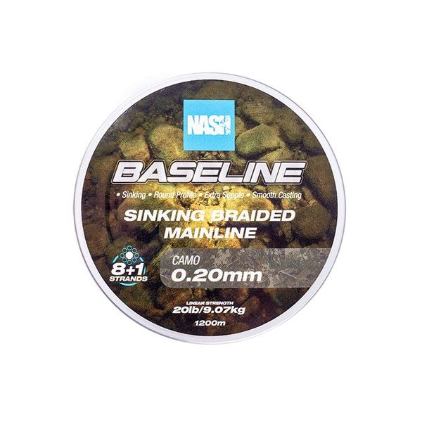 NASH Baseline Sinking Braid Camo 1200m