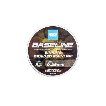 NASH Baseline Sinking Braid Camo 600m