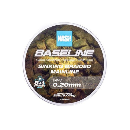 NASH Baseline Sinking Braid Camo 600m