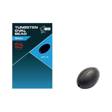 NASH Cling On Tungsten Oval Bead