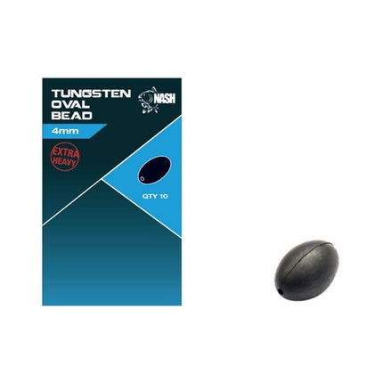 NASH Cling On Tungsten Oval Bead