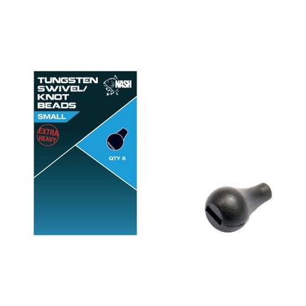 NASH Cling On Tungsten Swivel & Knot Bead Small
