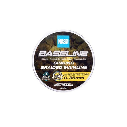 NASH Highline Floating Braid Green 600m