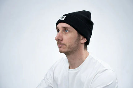 NASH Make It Happen Badge Beanie Hat Black