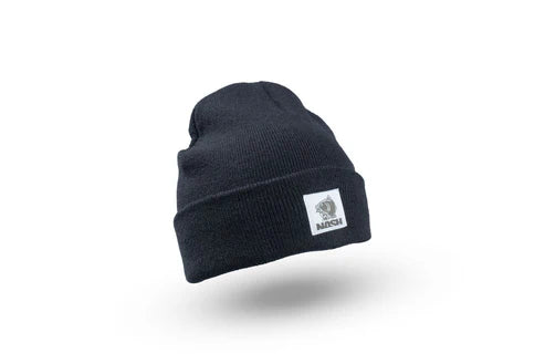 NASH Make It Happen Badge Beanie Hat Black