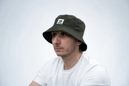 NASH Make It Happen Badge Reversible Bucket Hat Black / Green