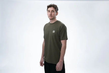 NASH Make It Happen Badge T Shirt Green