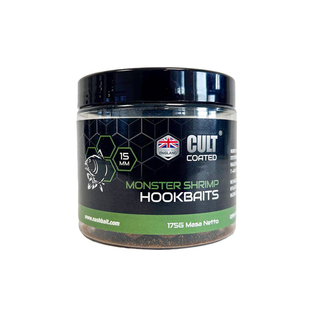 NASH Monster Shrimp Cult Coated Hookbaits
