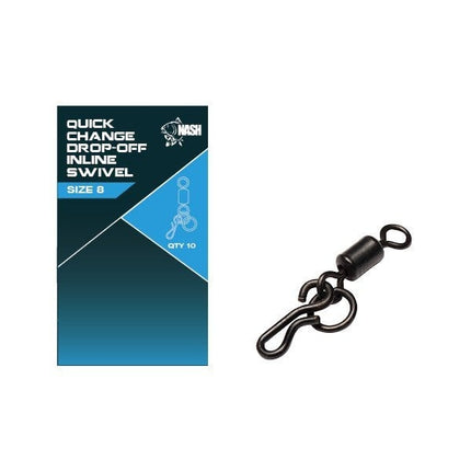 NASH Quick Change Drop Off Inline Swivel Size 8