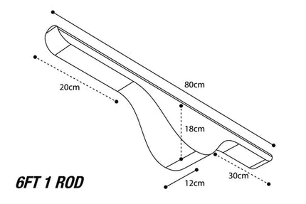 NASH Scope OPS Hi Protect 6FT 1 Rod Skin