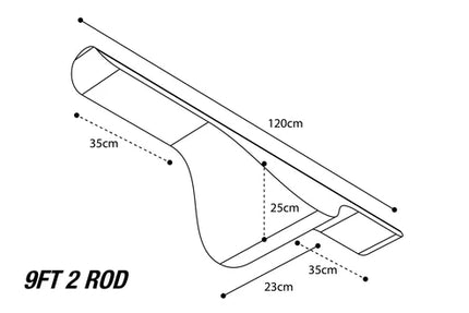 NASH Scope OPS Hi Protect 9FT 2 Rod Skin