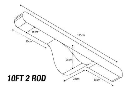 NASH Scope OPS Soft Protect 10FT 2 Rod Skin