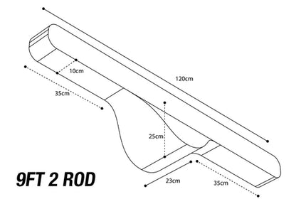 NASH Scope OPS Soft Protect 9FT 2 Rod Skin