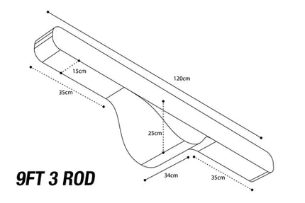 NASH Scope OPS Soft Protect 9FT 3 Rod Skin