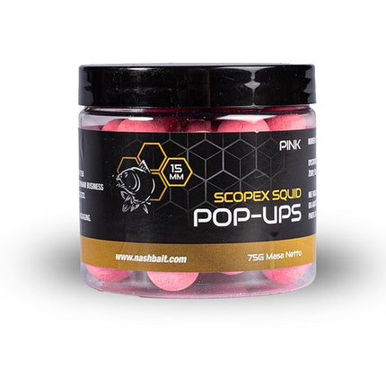 NASH Scopex Squid Pop Ups 75g Pink