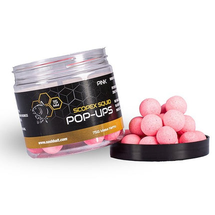 NASH Scopex Squid Pop Ups 75g Pink