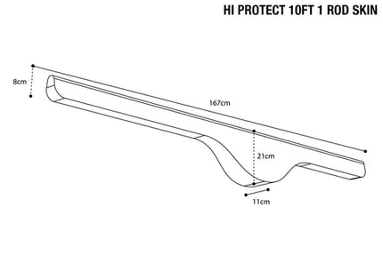 NASH Subterfuge Hi Protect 1 Rod Skin 10Ft
