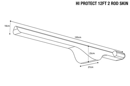 NASH Subterfuge Hi Protect 2 Rod Skin 12Ft