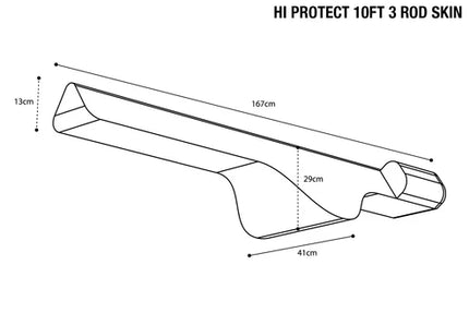 NASH Subterfuge Hi Protect 3 Rod Skin 10Ft