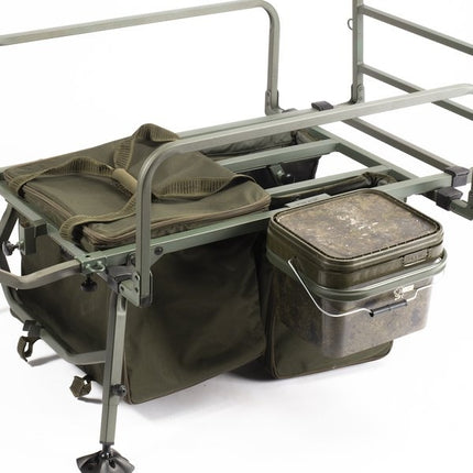 NASH Trax Barrow Bucket Outrigger Front