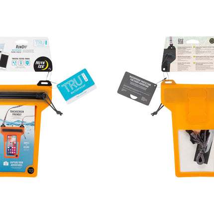 RunOff Waterproof Phone Pouch - Oranje