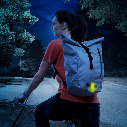 TagLit Rechargeable Safety Light - Neon Yellow
