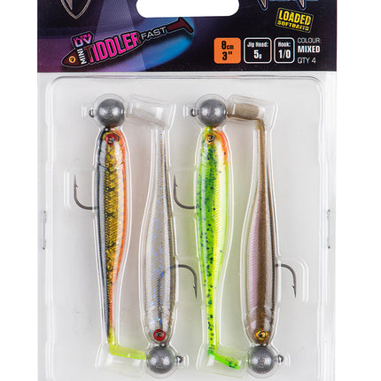 Mini Tiddler Fast Mixed Colour Pack 8CM Loaded